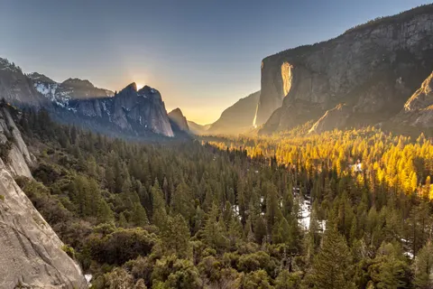 Sunset Mountains 4K Wallpaper · sunset · 3840×2561