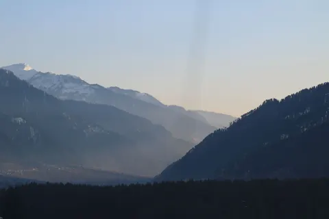 Sunset Mountains 4K Wallpaper · sunset · 3840×2560