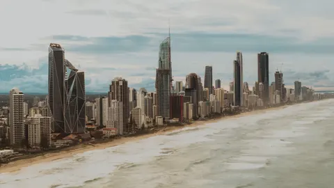 Aerial Coastline 4K Wallpaper · aerial · 3840×2160