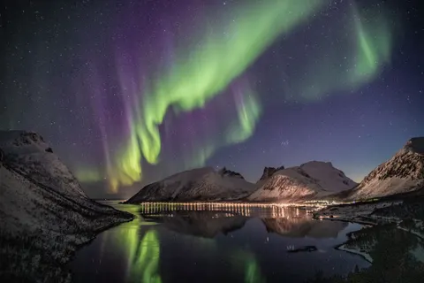 Fondo de pantalla Aurora boreal 4K · nature · 3840×2560