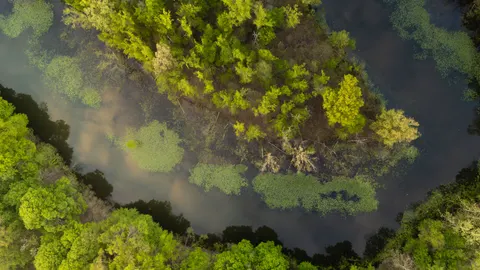 Aerial River 4K Wallpaper · aerial · 3840×2160