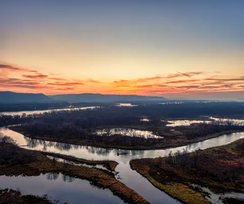 Aerial River 4K Wallpaper · aerial · 3840×3206