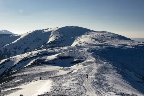 Winter Mountains 4K Wallpaper · winter · 3840×2560