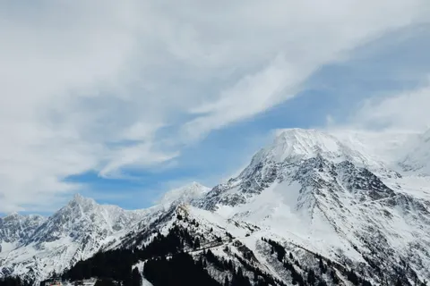 Winter Mountains 4K Wallpaper · winter · 3840×2560