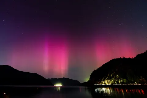 خلفية الشفق القطبي بدقة 4K · nature · 3840×2560