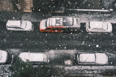 Snowfall 4K Wallpaper · winter · 3840×2560