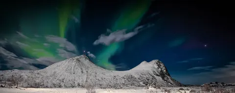 Aurora Borealis 4K Wallpaper · nature · 3840×1526