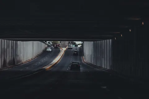Neon Tunnel 4K Wallpaper · neon · 3840×2560