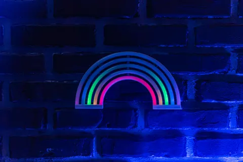 Neon Tunnel 4K Wallpaper · neon · 3840×2560