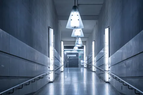 Neon Tunnel 4K Wallpaper · neon · 3840×2560