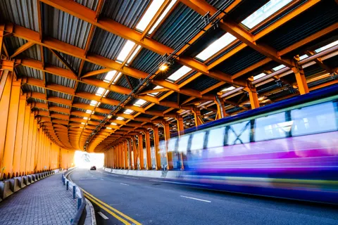 Neon Tunnel 4K Wallpaper · neon · 3840×2560