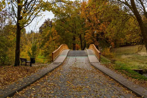 Autumn Park 4K Wallpaper · autumn · 3840×2560