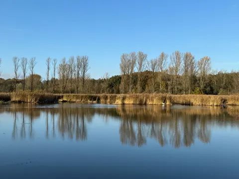 Autumn Lake 4K Wallpaper · autumn · 3840×2880