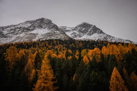 Autumn Mountains 4K Wallpaper · autumn · 3840×2560