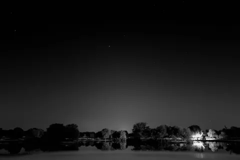 Starlit Silhouette 4K Wallpaper · space · 3840×2562