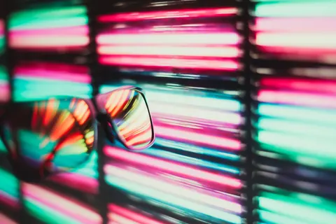 Neon Abstract 4K Wallpaper · abstract · 3840×2563