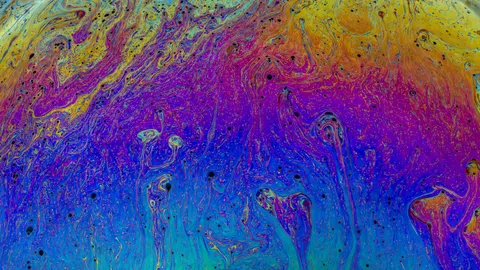 Oil Bubbles 4K Wallpaper · abstract · 3840×2160