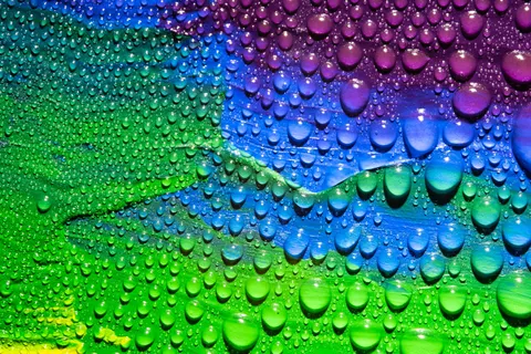 Oil Bubbles 4K Wallpaper · abstract · 3840×2560