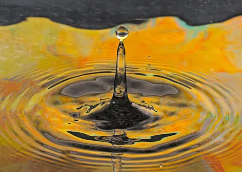 Chrome Liquid 4K Wallpaper · abstract · 3840×2736