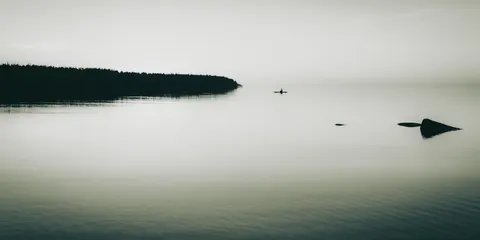 Still Water 4K Wallpaper · minimal · 3840×1920