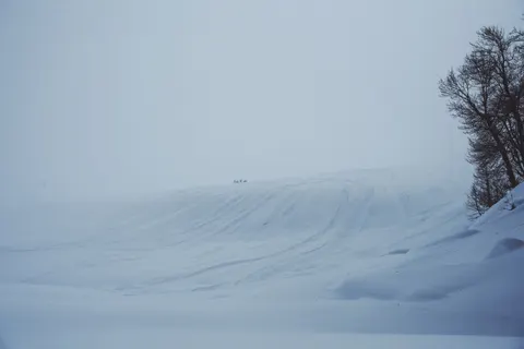 Snow Field 4K Wallpaper · minimal · 3840×2560