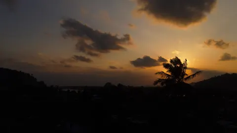 Tropical Sunset 4K Wallpaper · tropical · 3840×2160