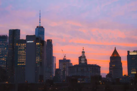 Skyline van New York 4K-achtergrond · city · 3840×2560