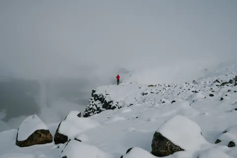 Iceland Falls 4K Wallpaper · waterfall · 3840×2560