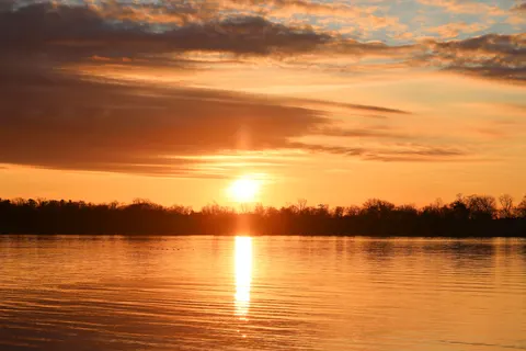 Golden Sunset 4K Wallpaper · sunset · 3840×2561