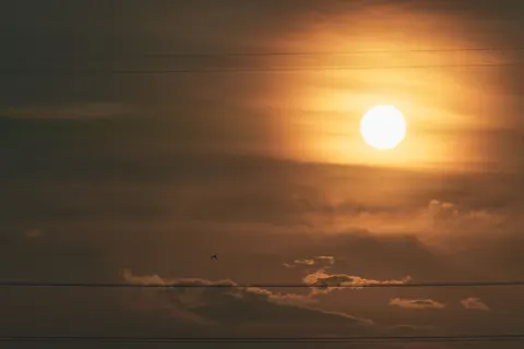 Golden Sunset 4K Wallpaper · sunset · 3840×2561