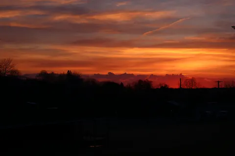 Sunset Silhouette 4K Wallpaper · sunset · 3840×2560