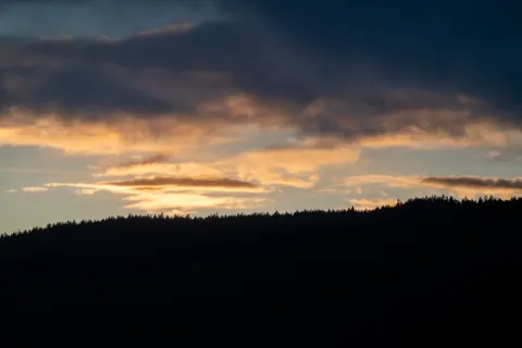 Sunset Silhouette 4K Wallpaper · sunset · 3840×2561