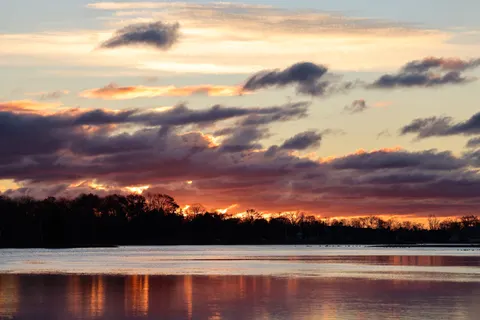 Pink Sunset 4K Wallpaper · sunset · 3840×2561