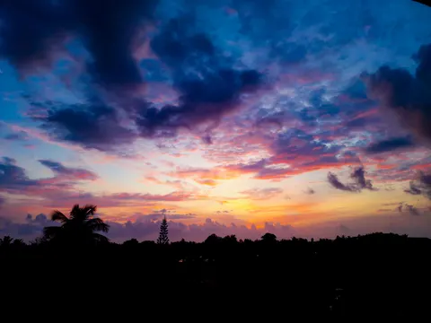 Pink Sunset 4K Wallpaper · sunset · 3840×2880