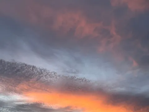 Pink Sunset 4K Wallpaper · sunset · 3840×2880