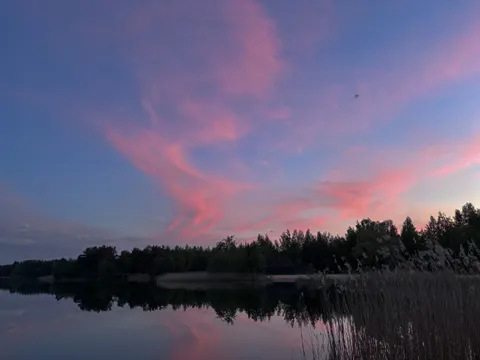 Pink Sunset 4K Wallpaper · sunset · 3840×2880