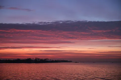Pink Sunset 4K Wallpaper · sunset · 3840×2561