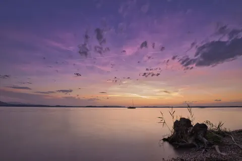 Pink Sunset 4K Wallpaper · sunset · 3840×2559