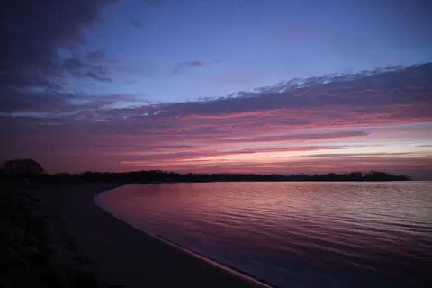 Pink Sunset 4K Wallpaper · sunset · 3840×2561