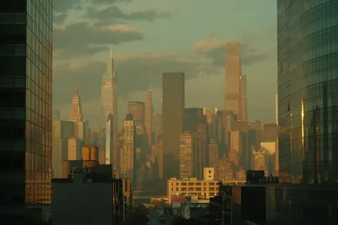 Fond d'écran Skyline de New York 4K · city · 3840×2560