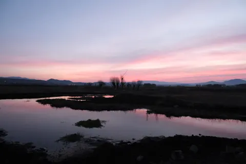 Pink Sunset 4K Wallpaper · sunset · 3840×2560