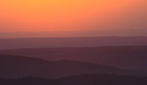 Sunset Mountains 4K Wallpaper · sunset · 3840×2215