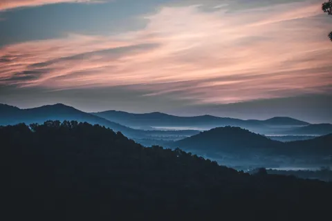 Sunset Mountains 4K Wallpaper · sunset · 3840×2560