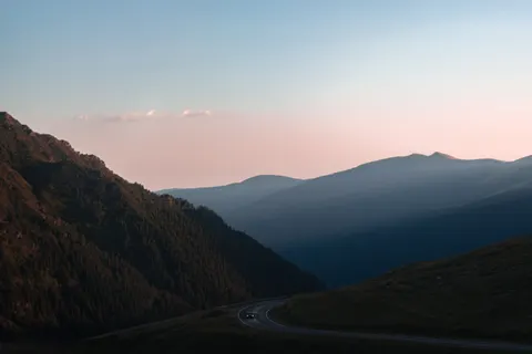 Sunset Mountains 4K Wallpaper · sunset · 3840×2560