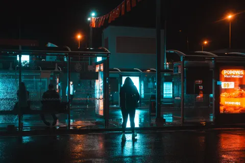 Neon City 4K Wallpaper · neon · 3840×2560