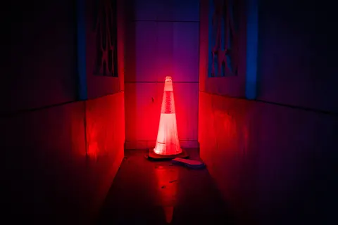 Neon Tunnel 4K Wallpaper · neon · 3840×2560