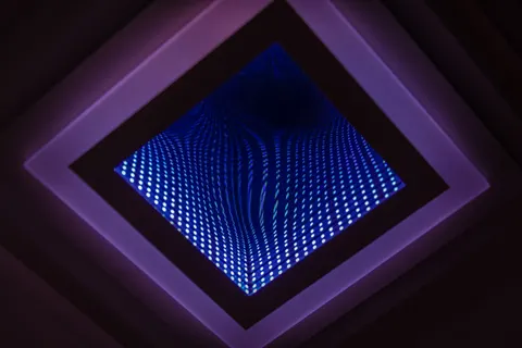 Neon Tunnel 4K Wallpaper · neon · 3840×2560