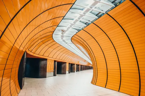 Neon Tunnel 4K Wallpaper · neon · 3840×2560