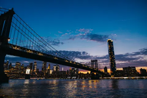 Skyline van New York 4K-achtergrond · city · 3840×2561