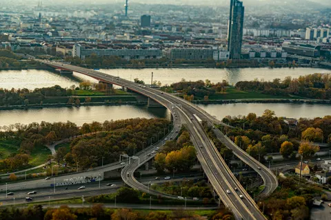 Aerial City 4K Wallpaper · aerial · 3840×2561